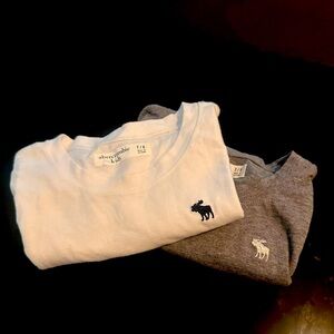 🫎-NWOT-Abercrombie girls crewneck T-shirts